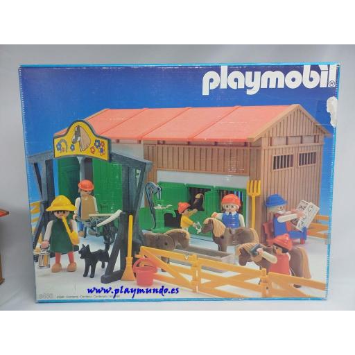 PLAYMOBIL 3436 GRANJA PONIS (VERSION 1 AÑO 1985) [5]