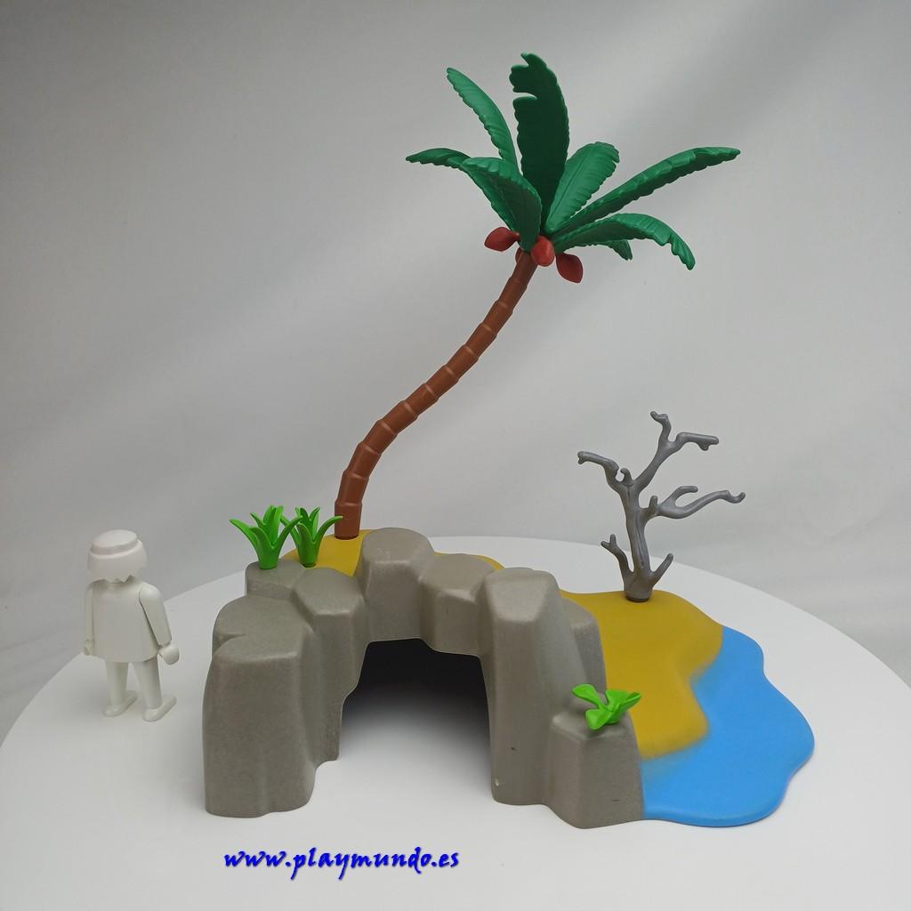 PLAYMOBIL DIORAMA ISLA PIRATA