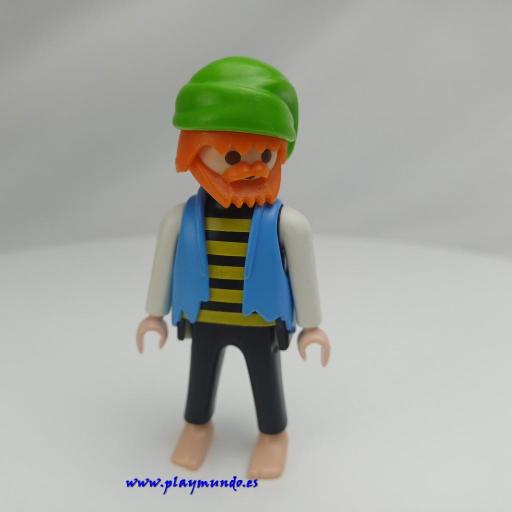 PLAYMOBIL PIRATA DE LA  ISLA REF 3799 [0]