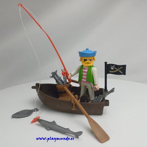 PLAYMOBIL 3792 PIRATA PESCANDO (1990 - 1999) [0]