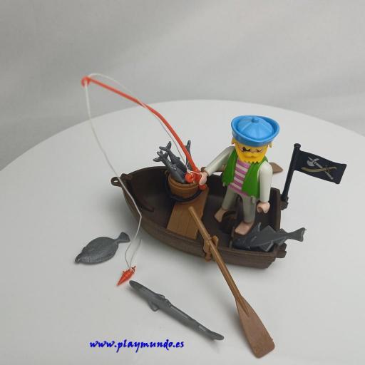 PLAYMOBIL 3792 PIRATA PESCANDO (1990 - 1999) [1]