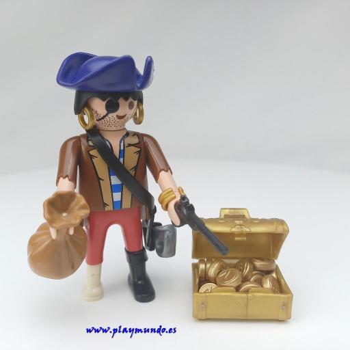 PLAYMOBIL 4753 SPECIAL PIRATA CON TESORO (AÑO 2011) [0]