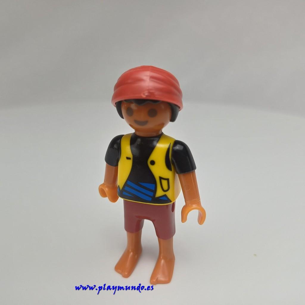PLAYMOBIL NIÑO PIRATA MUÑECO CLICK MOD0288