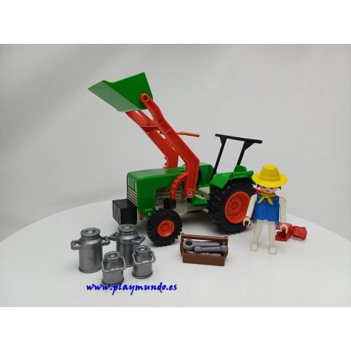 ​PLAYMOBIL 3500 GRANJERO CON TRACTOR (AÑO 1978 - 1994) [0]