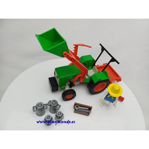 ​PLAYMOBIL 3500 GRANJERO CON TRACTOR (AÑO 1978 - 1994) [1]