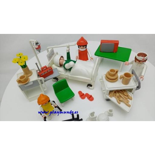 PLAYMOBIL 3495 HABITACION DE HOSPITAL (AÑO 1984) [1]