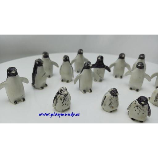 PLAYMOBIL LOTE PINGÜINOS PRIMERA EPOCA  ANIMALES AVES  [2]