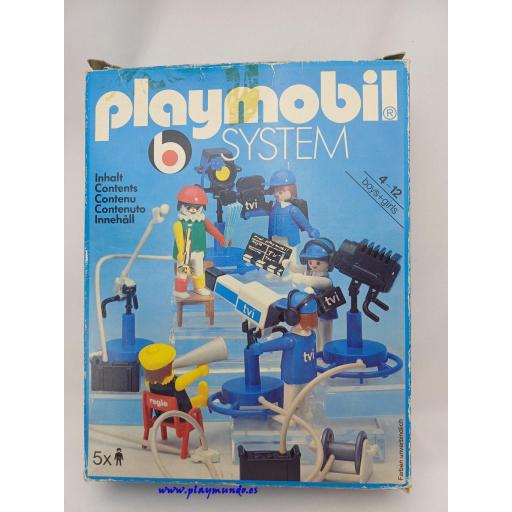PLAYMOBIL 3531 ESTUDIO DE TELEVISION (AÑO 1979 - 1985) [4]