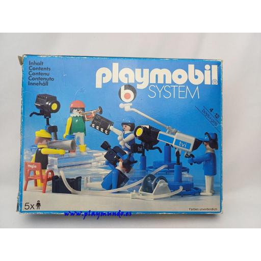 PLAYMOBIL 3531 ESTUDIO DE TELEVISION (AÑO 1979 - 1985) [5]