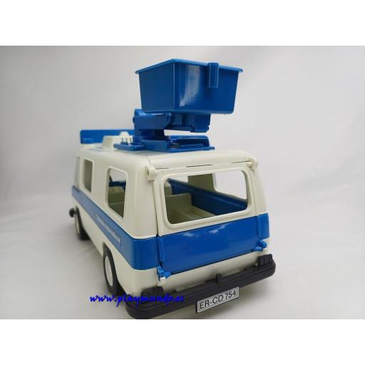 PLAYMOBIL 3530 FURGONETA CON EQUIPO TELEVISION INTERNATIONAL  TVI (AÑO 1979 - 1985) [5]