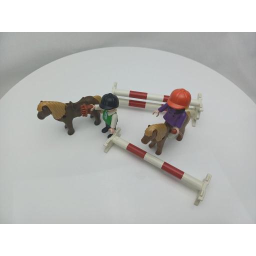 PLAYMOBIL 3714 NIÑOS HIPICA (AÑO 1992 - 2000) [3]