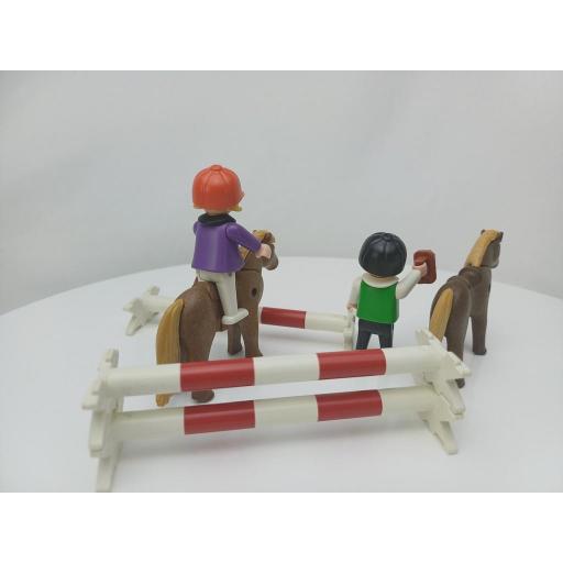 PLAYMOBIL 3714 NIÑOS HIPICA (AÑO 1992 - 2000) [4]