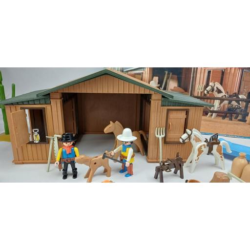PLAYMOBIL 3768 SILVER RANCH OESTE WESTERN  (1987 - 1993) [1]