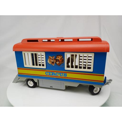 PLAYMOBIL 3514 REMOLQUE DEL CIRCO CON LEON Y DOMADOR (AÑO 1979 - 1984) [2]