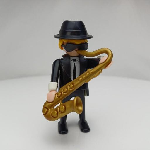 PLAYMOBIL 4508 SPECIAL MUSICO SAXOFONISTA (1994 - 1995)