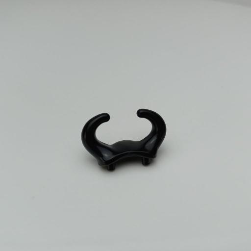 PLAYMOBIL ADORNO CASCO MEDIEVAL CUERNOS NEGROS  MOD03 [0]