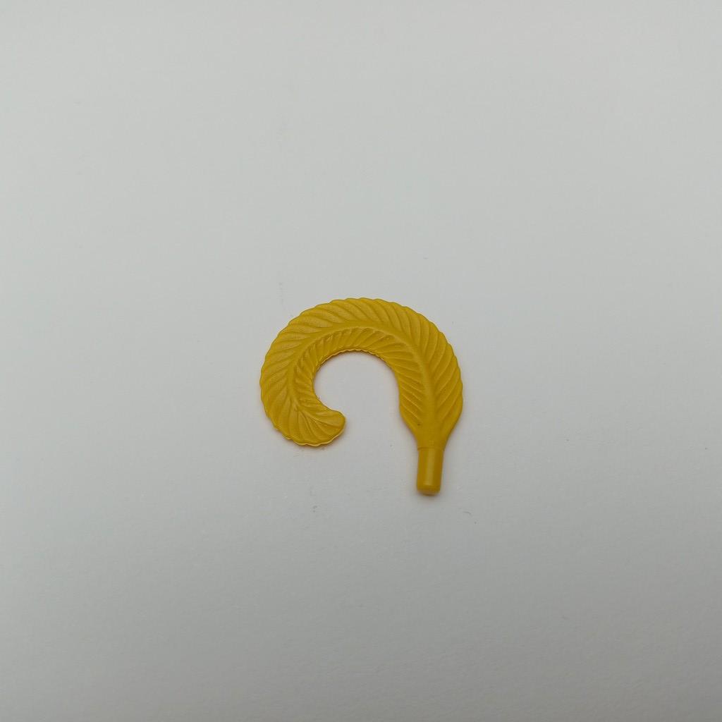 PLAYMOBIL PLUMA AMARILLA CURVA MOD026
