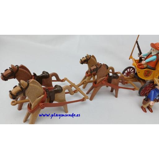 ​PLAYMOBIL 3803 DILIGENCIA OESTE WESTERN (AÑO 1994) [3]
