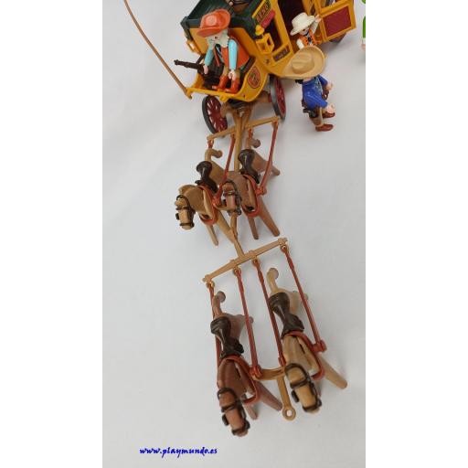 ​PLAYMOBIL 3803 DILIGENCIA OESTE WESTERN (AÑO 1994) [5]