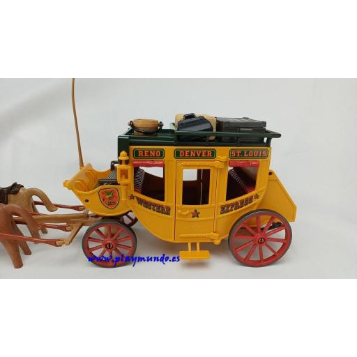 ​PLAYMOBIL 3803 DILIGENCIA OESTE WESTERN (AÑO 1994) [4]