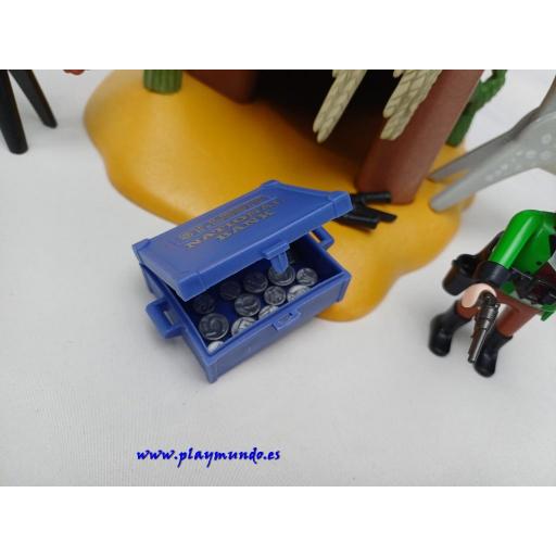 PLAYMOBIL 3815 ESCONDITE DE LOS FORAJIDOS (AÑO 1995) [5]