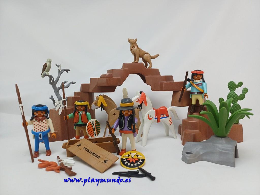 PLAYMOBIL 3878 INDIOS INDIOS RENEGADOS (AÑO 1996 - 1999)