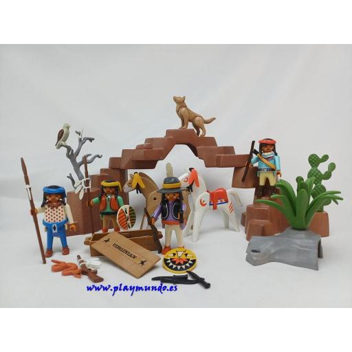 PLAYMOBIL 3878 INDIOS INDIOS RENEGADOS (AÑO 1996 - 1999) [0]