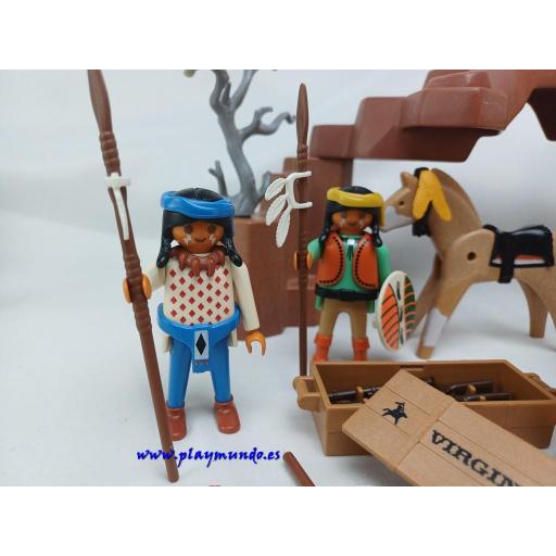 PLAYMOBIL 3878 INDIOS INDIOS RENEGADOS (AÑO 1996 - 1999) [1]