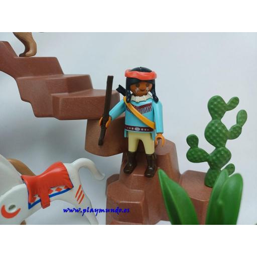 PLAYMOBIL 3878 INDIOS INDIOS RENEGADOS (AÑO 1996 - 1999) [3]