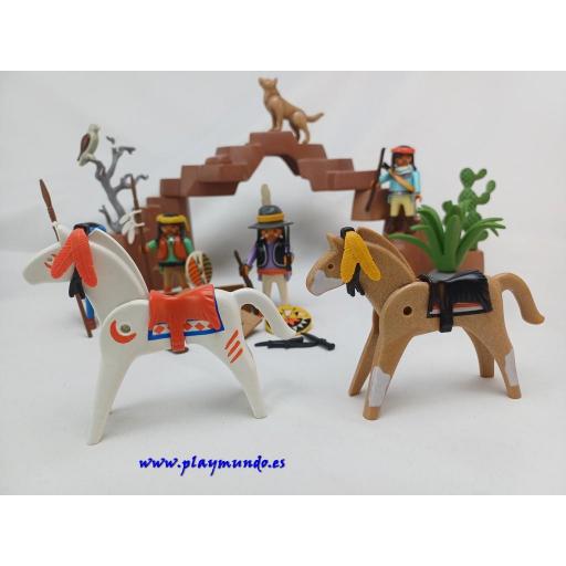 PLAYMOBIL 3878 INDIOS INDIOS RENEGADOS (AÑO 1996 - 1999) [6]