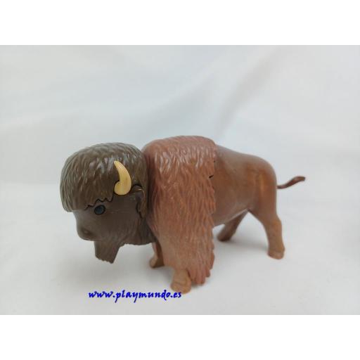 PLAYMOBIL 3731 INDIO CAZANDO BISONTE (AÑO 1988 - 1995) [3]