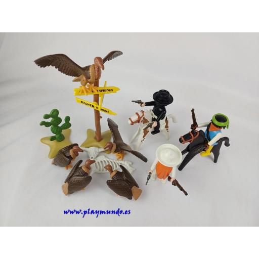 ​PLAYMOBIL 3748 BANDIDOS OESTE WESTERN (AÑO 1988 -1994) [1]