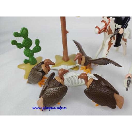 ​PLAYMOBIL 3748 BANDIDOS OESTE WESTERN (AÑO 1988 -1994) [3]