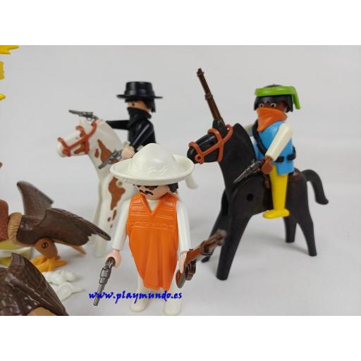 ​PLAYMOBIL 3748 BANDIDOS OESTE WESTERN (AÑO 1988 -1994) [4]