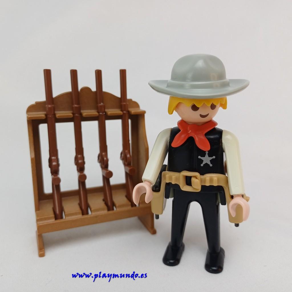 PLAYMOBIL 3381 SHERIFF OESTE WESTERN (AÑO 1987 - 1992)