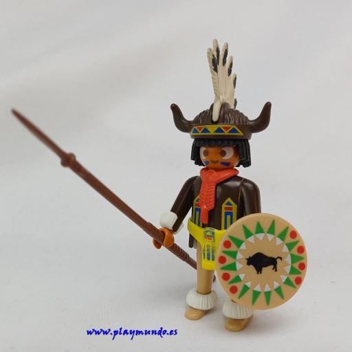 PLAYMOBIL MUÑECO CLICK  INDIO WESTERN MOD020