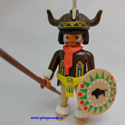 PLAYMOBIL MUÑECO CLICK  INDIO WESTERN MOD020 [1]
