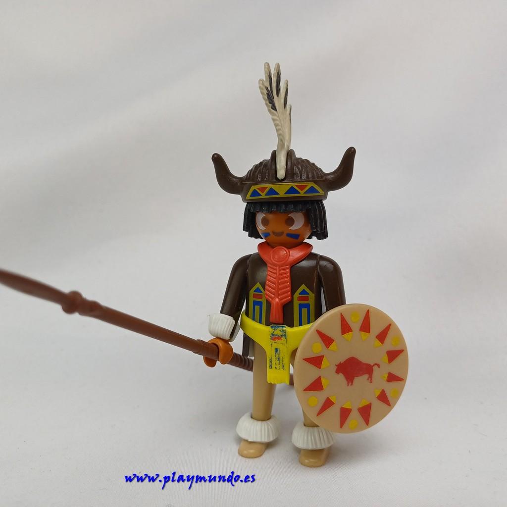 PLAYMOBIL MUÑECO CLICK INDIO WESTERN MOD021