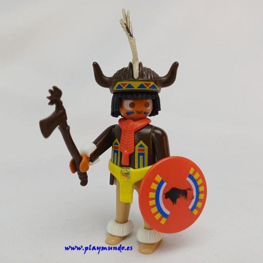 PLAYMOBIL MUÑECO CLICK INDIO WESTERN MOD022