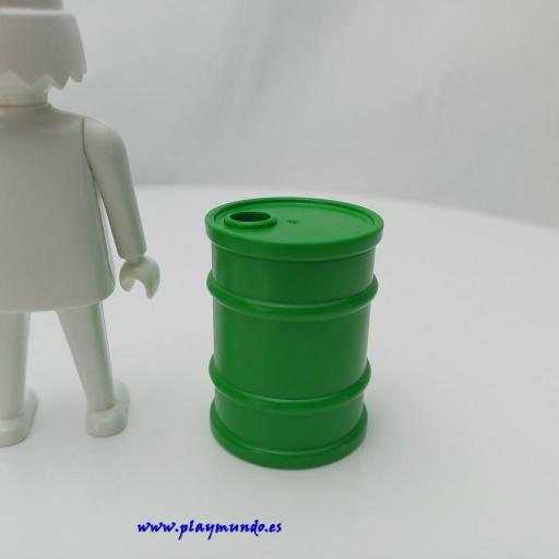 PLAYMOBIL BARRIL COMBUSTIBLE ACEITE PRODUCTO QUIMICO MOD022 [0]