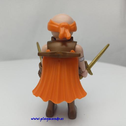 PLAYMOBIL GUERRERO CABALLERO MEDIEVAL MUÑECO CLICK  MOD1067 [2]