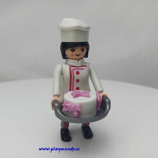 PLAYMOBIL SERIE 12 CHICAS COCINERA CHEF