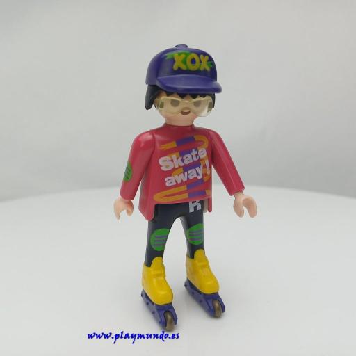 PLAYMOBIL 4523 ESPECIAL PATINADOR (AÑO 1995 - 1996) [0]