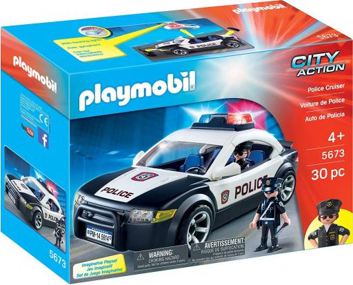 PLAYMOBIL 5673 COCHE PATRULLA POLICIA