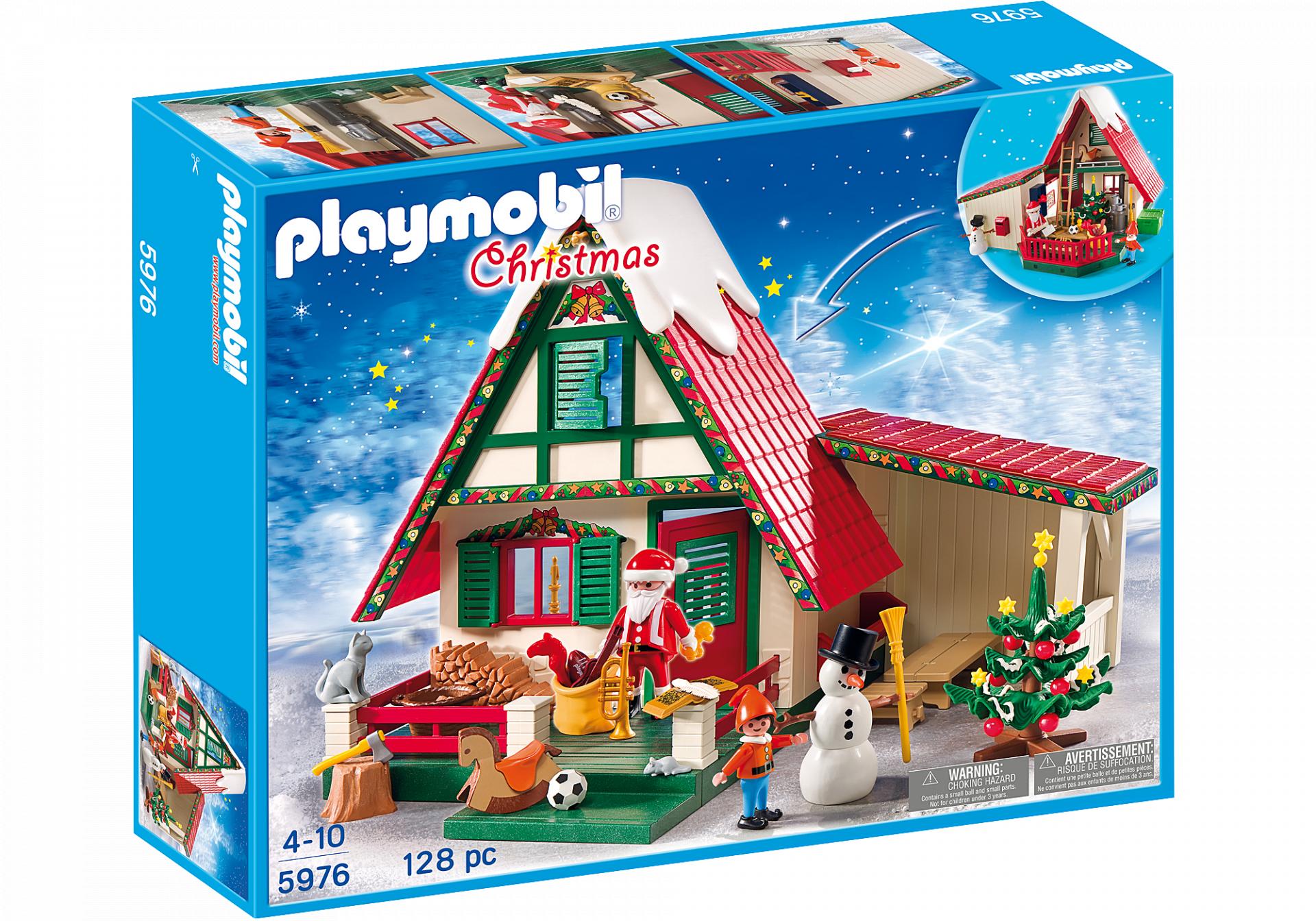 PLAYMOBIL 5976 CASA DE PAPA NOEL