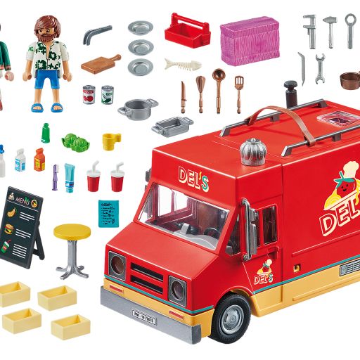 PLAYMOBIL 70075  THE MOVIE FOOD TRUCK DEL [1]