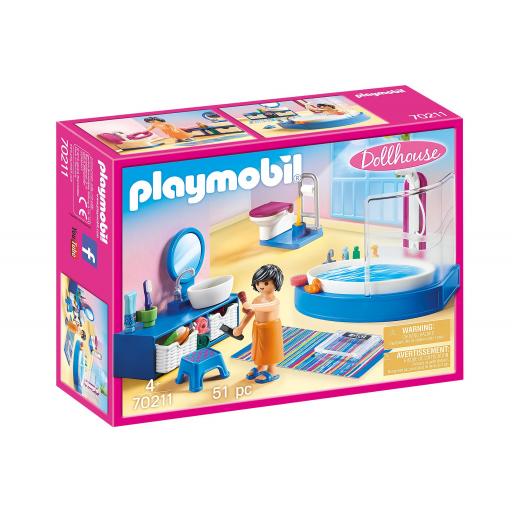 PLAYMOBIL 70211  BAÑO