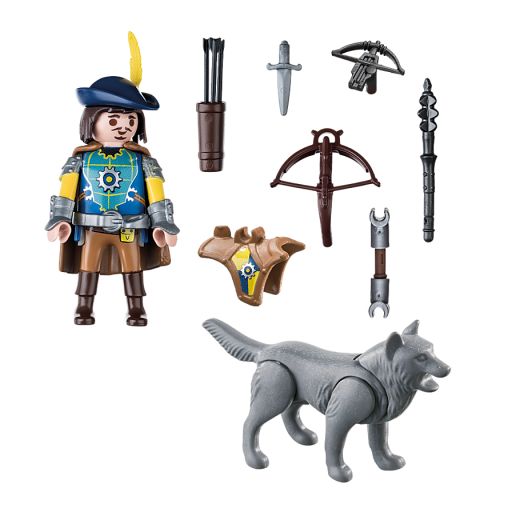 PLAYMOBIL 70229 BALLESTRO CON LOBO NOVELMORE [1]