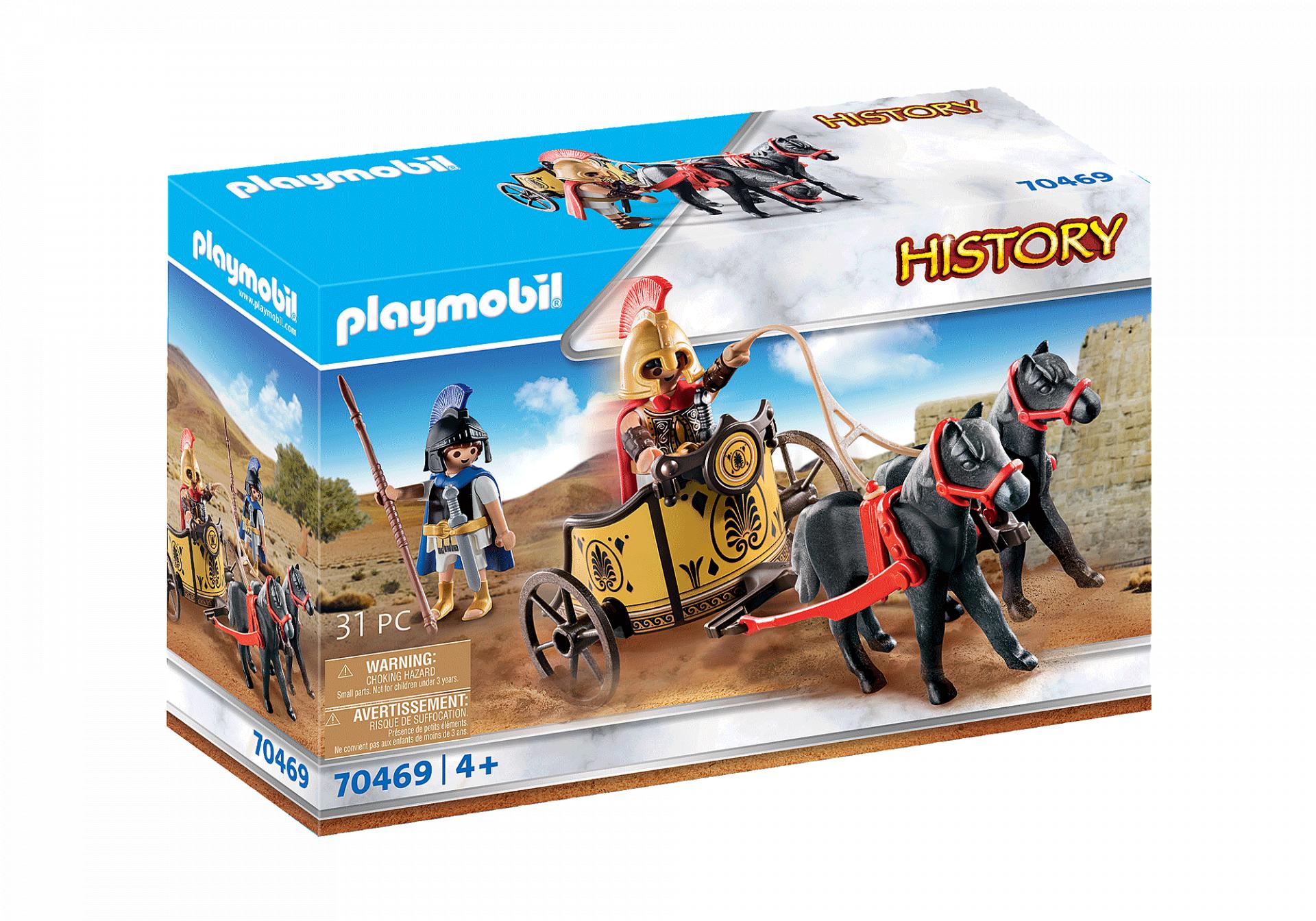 PLAYMOBIL 70469 AQUILES EN CARRO CON PATROCLO