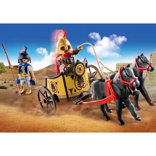 PLAYMOBIL 70469 AQUILES EN CARRO CON PATROCLO [1]